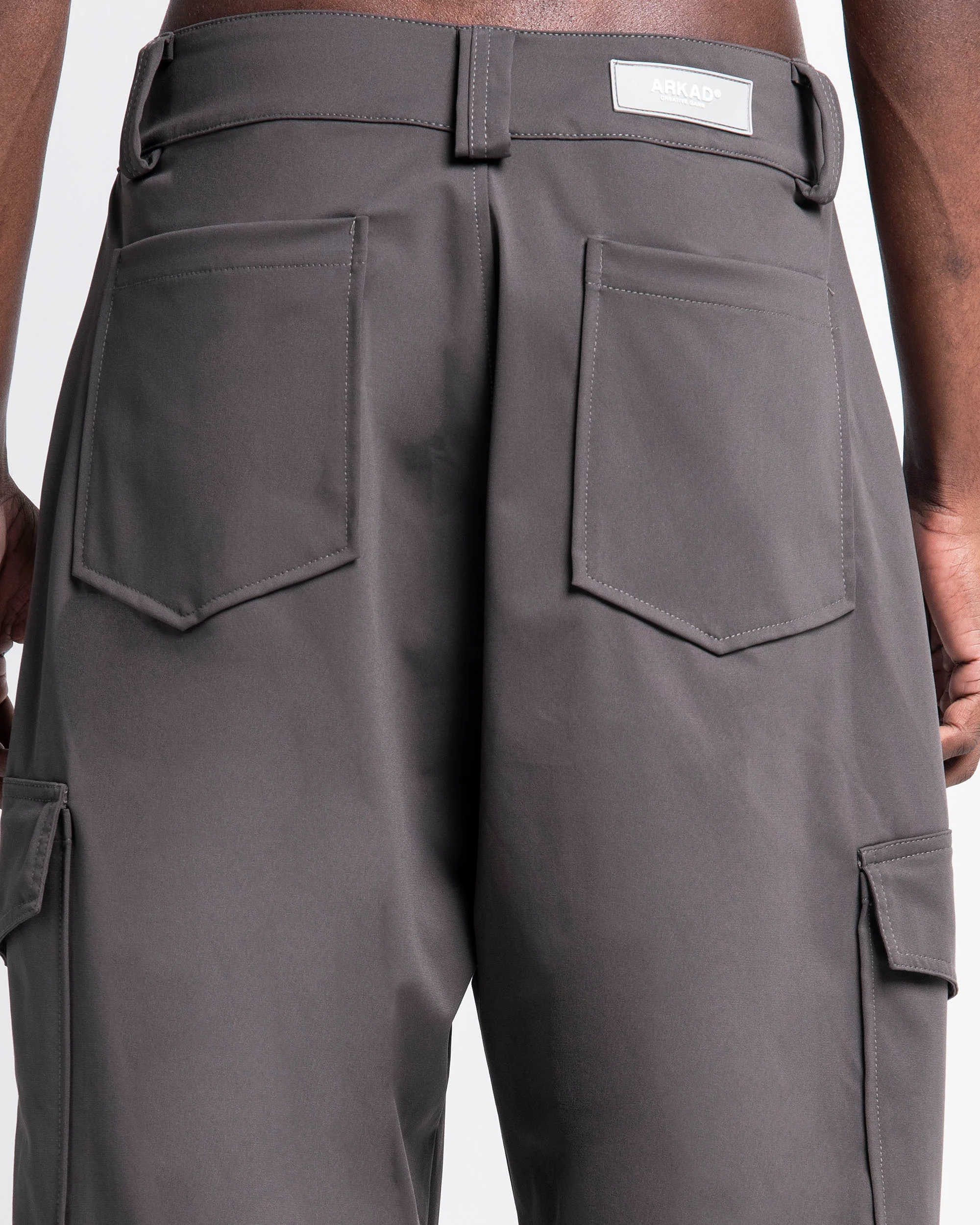 Tailored Pant Botas Ajustables Gris Oscuro - Image 3
