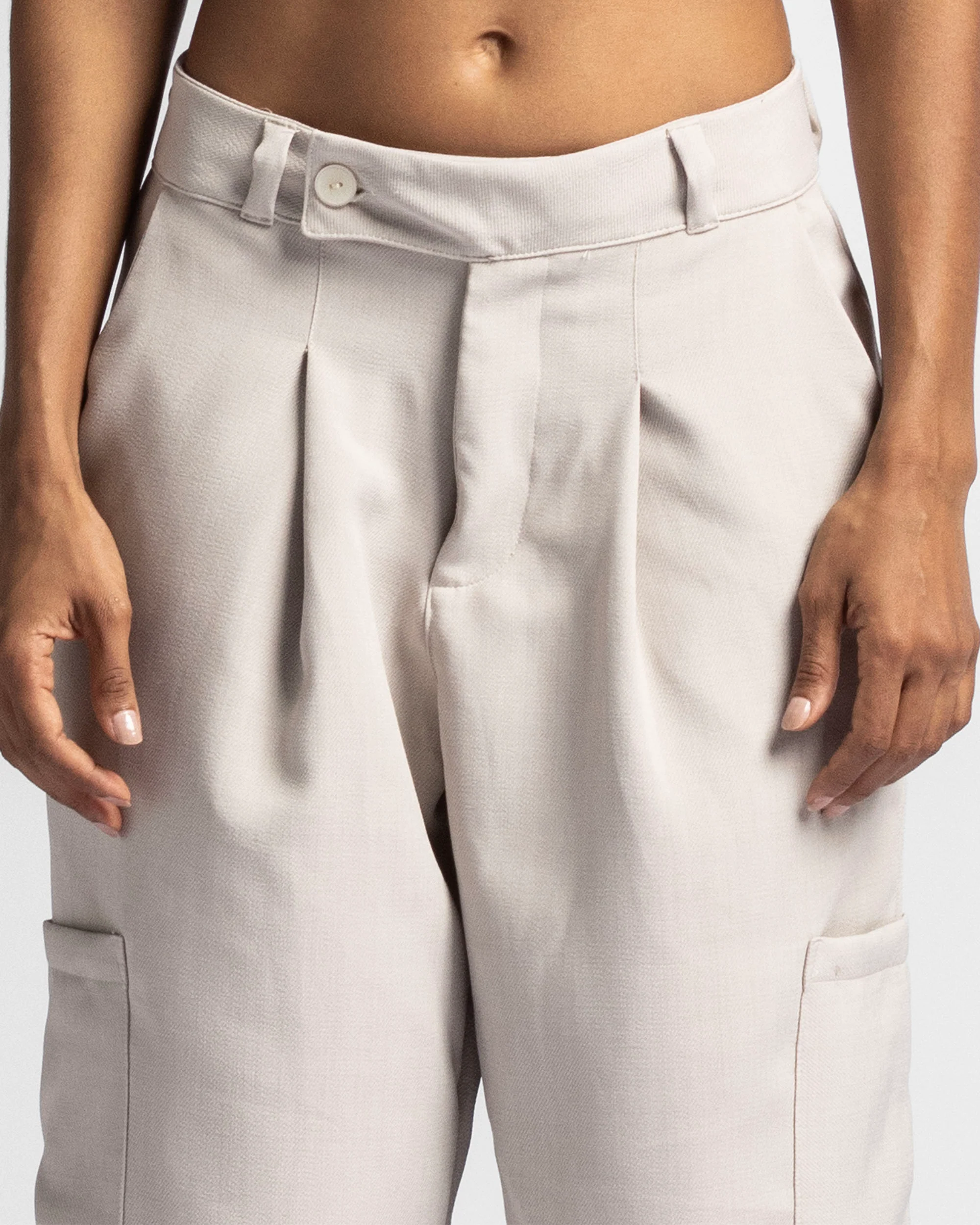 Tailored Pant Taupe - Unisex - Image 6