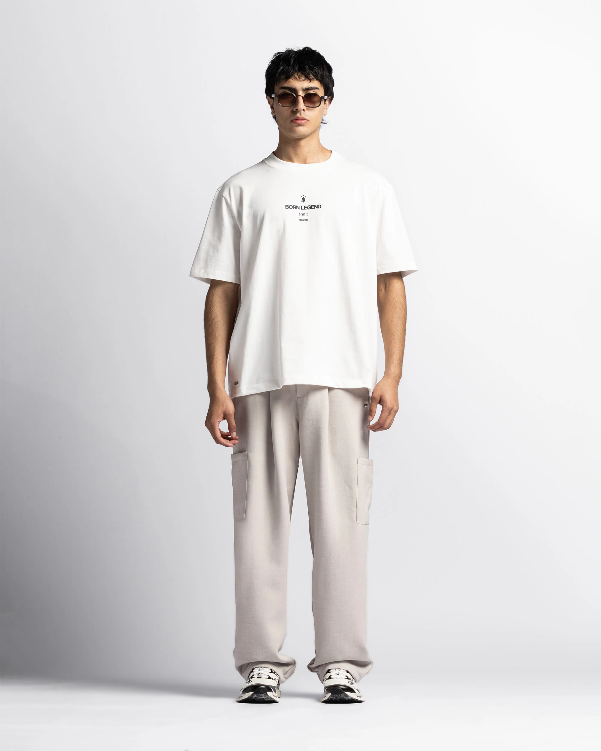 Cargo Tailored Pant Taupe - Image 2