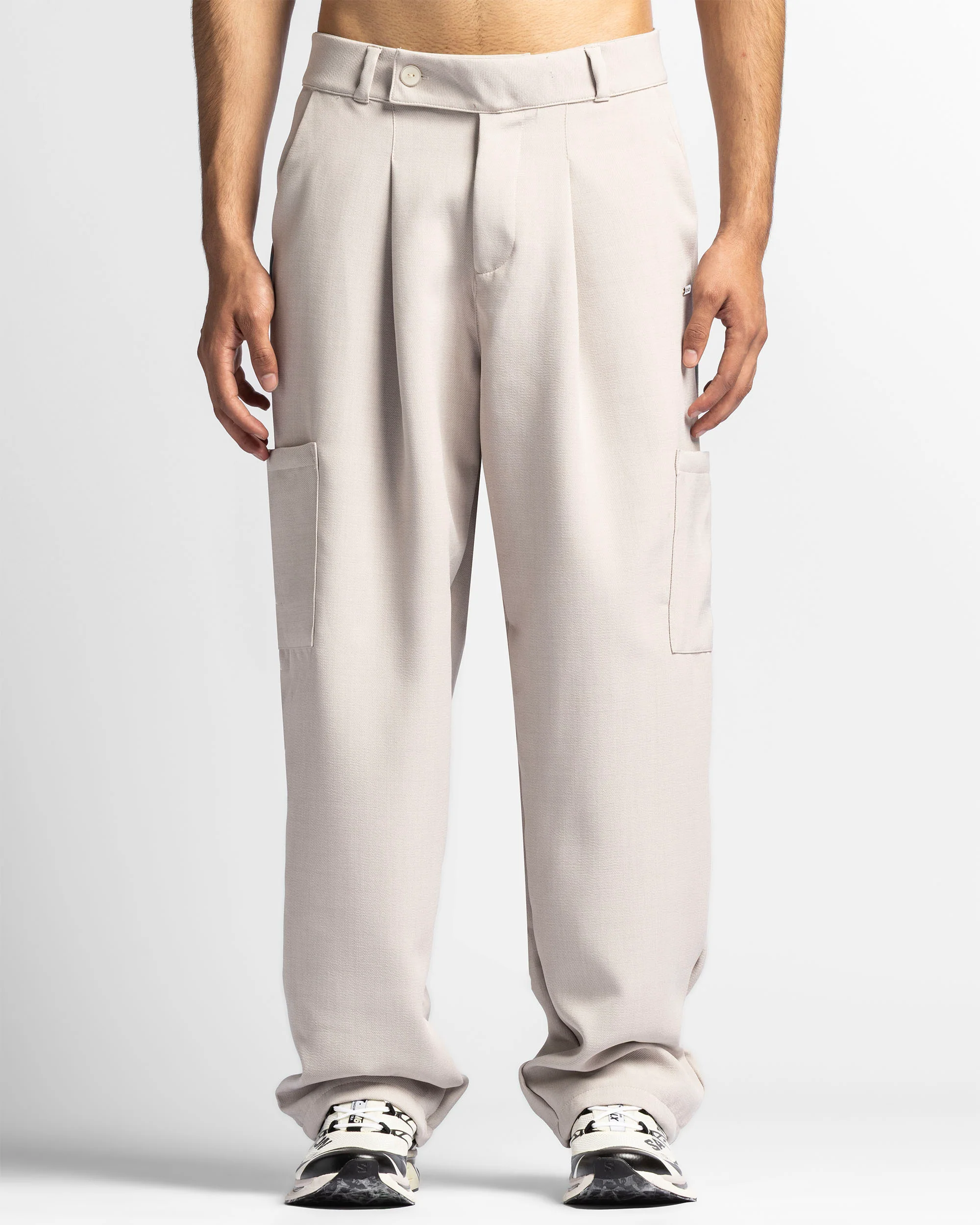 Cargo Tailored Pant Taupe - Image 3