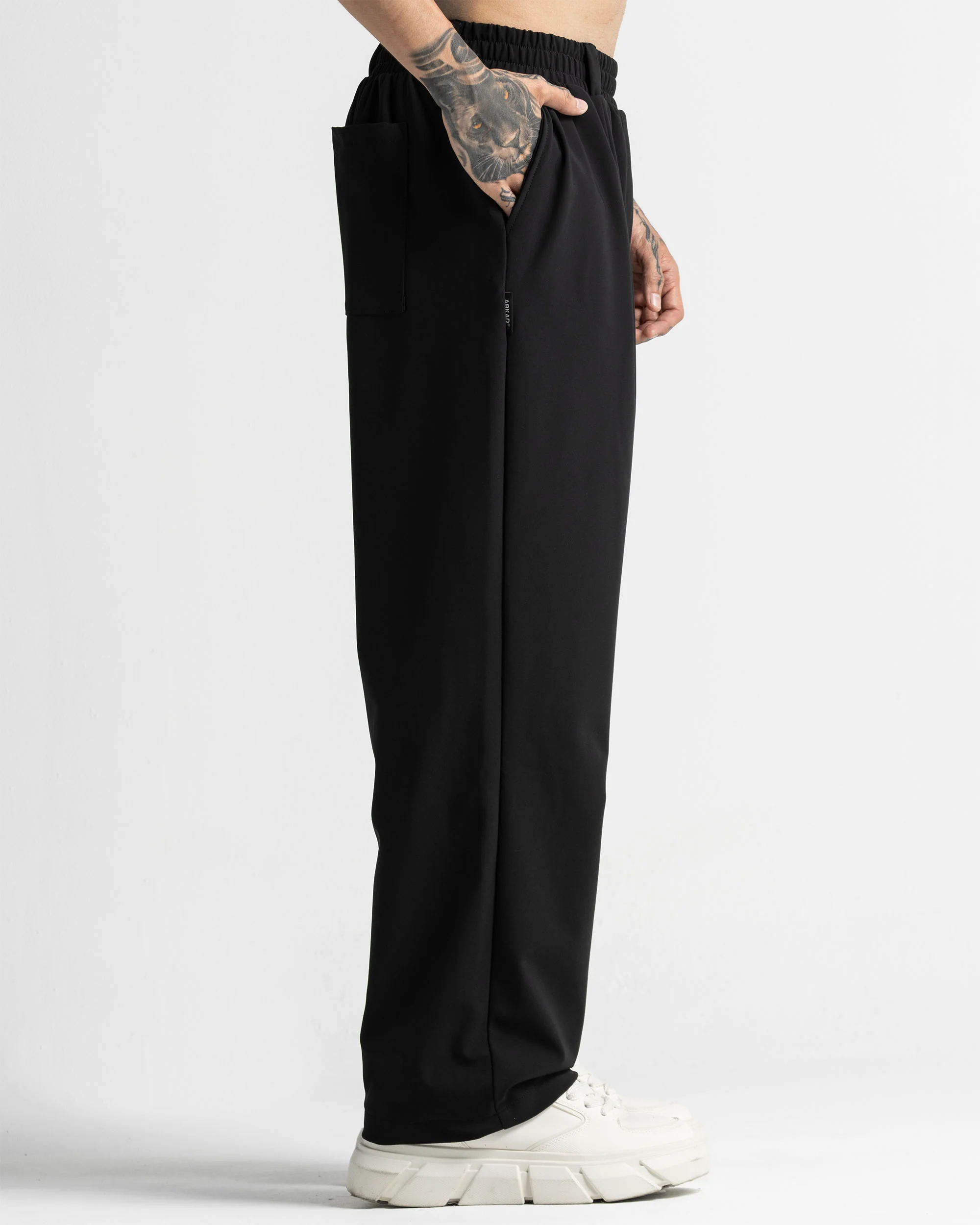 Tailored Relaxed Fit Negro - Image 3