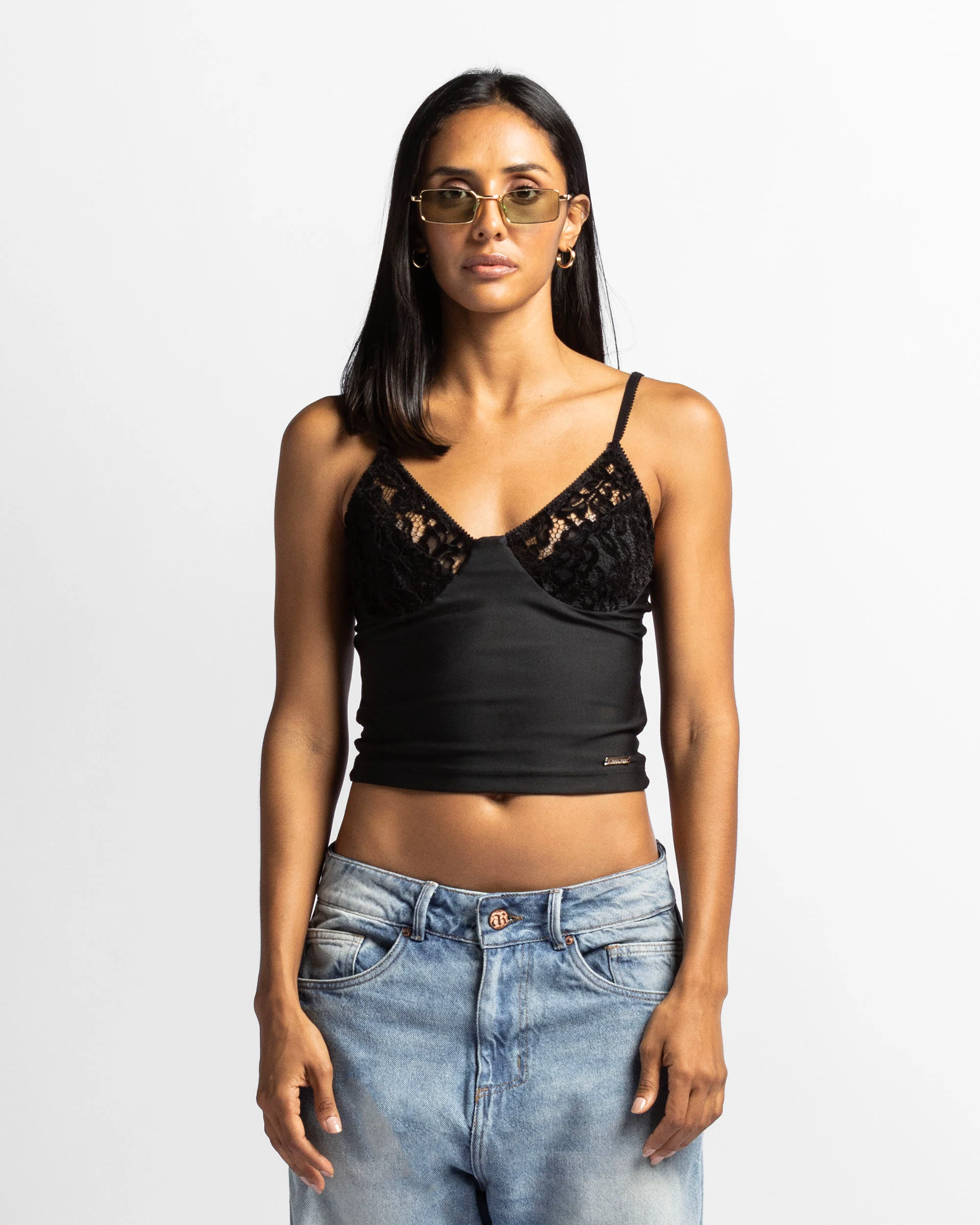 Top Negro Con Blonda - Image 3