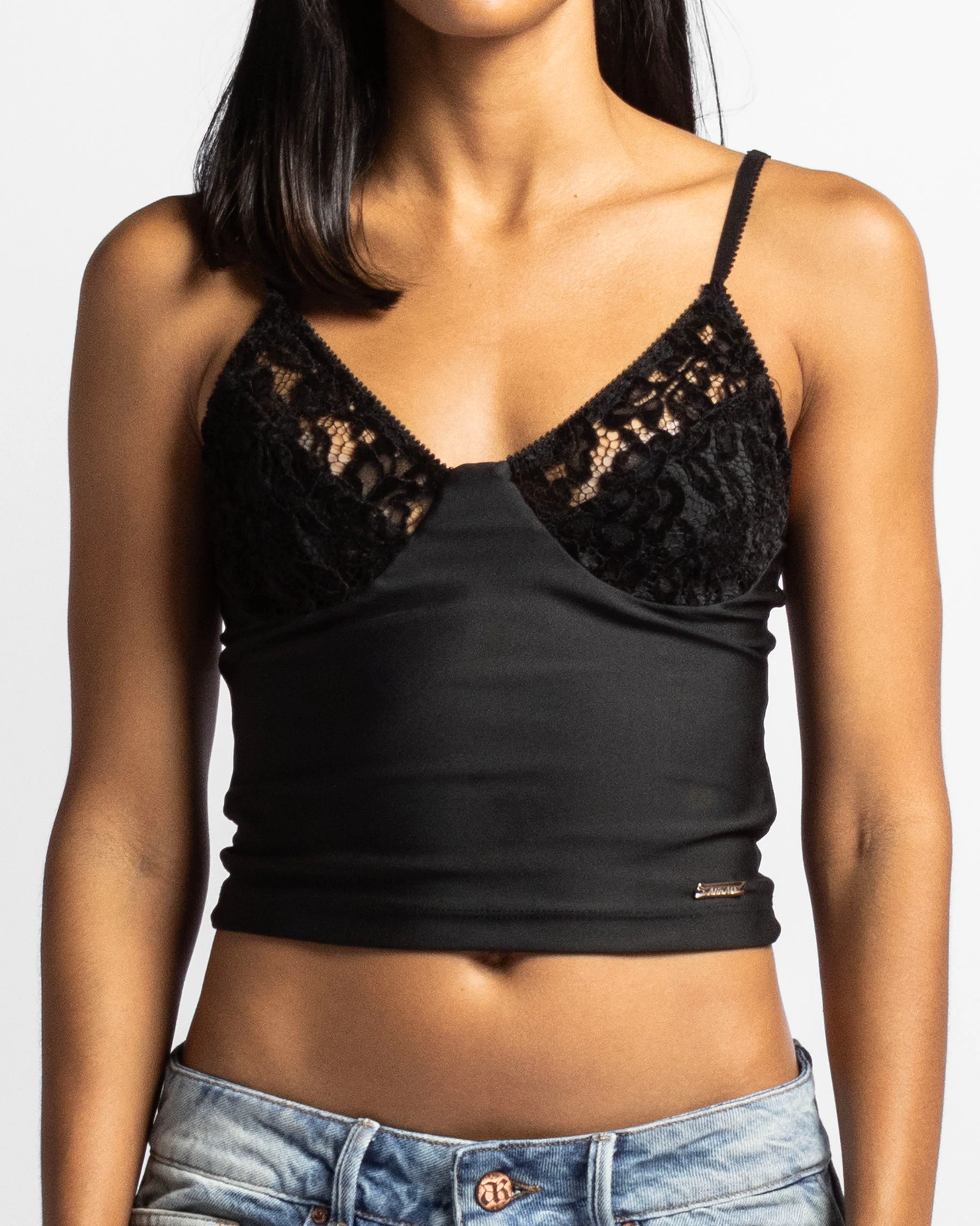 Top Negro Con Blonda - Image 6