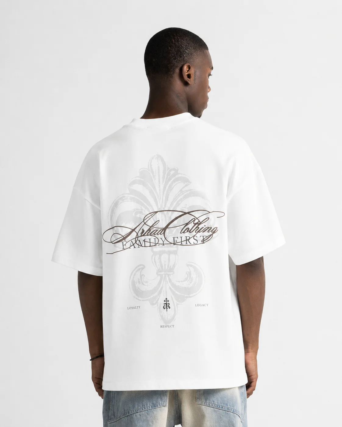 Tshirt Oversize Blanca Fleur De Lis
