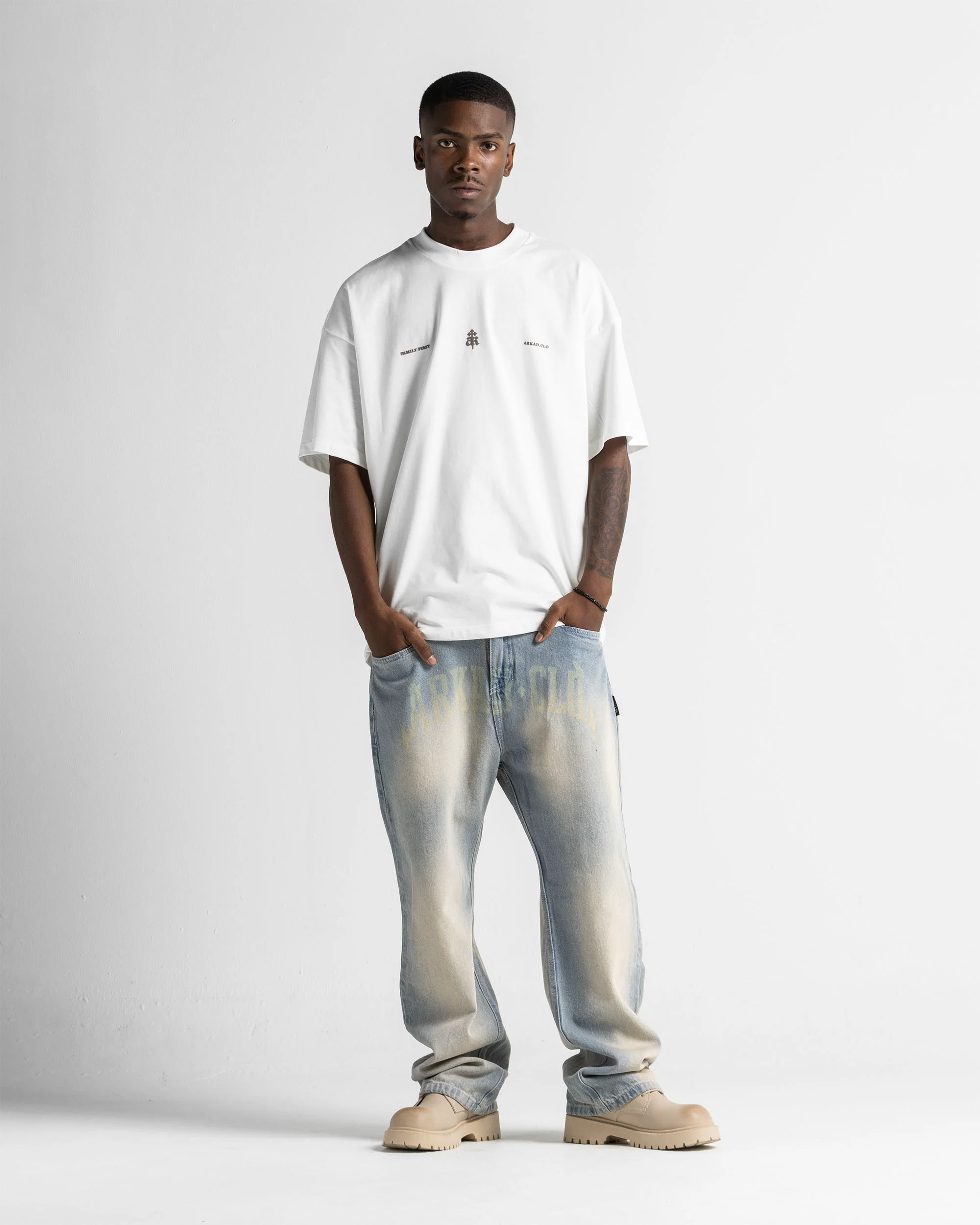 Tshirt Oversize Blanca Fleur De Lis - Image 3