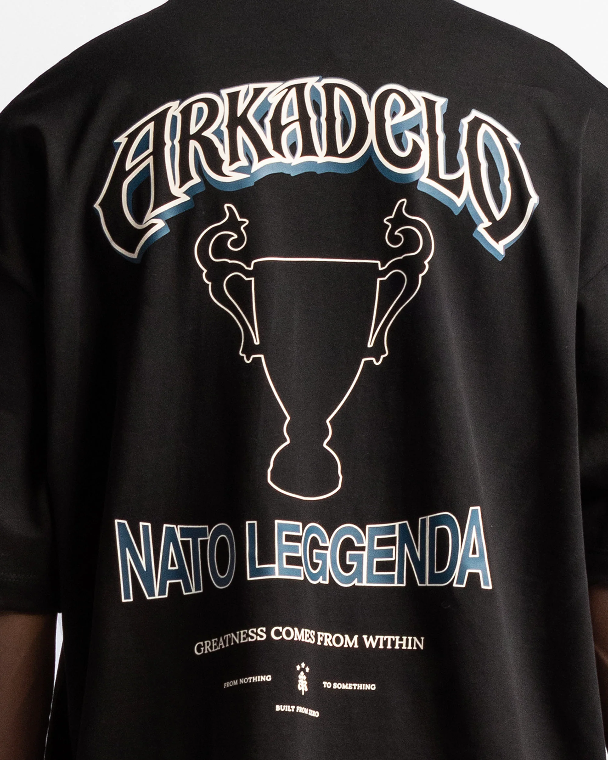 Tshirt Oversize Negra Trophy Nato - Image 6