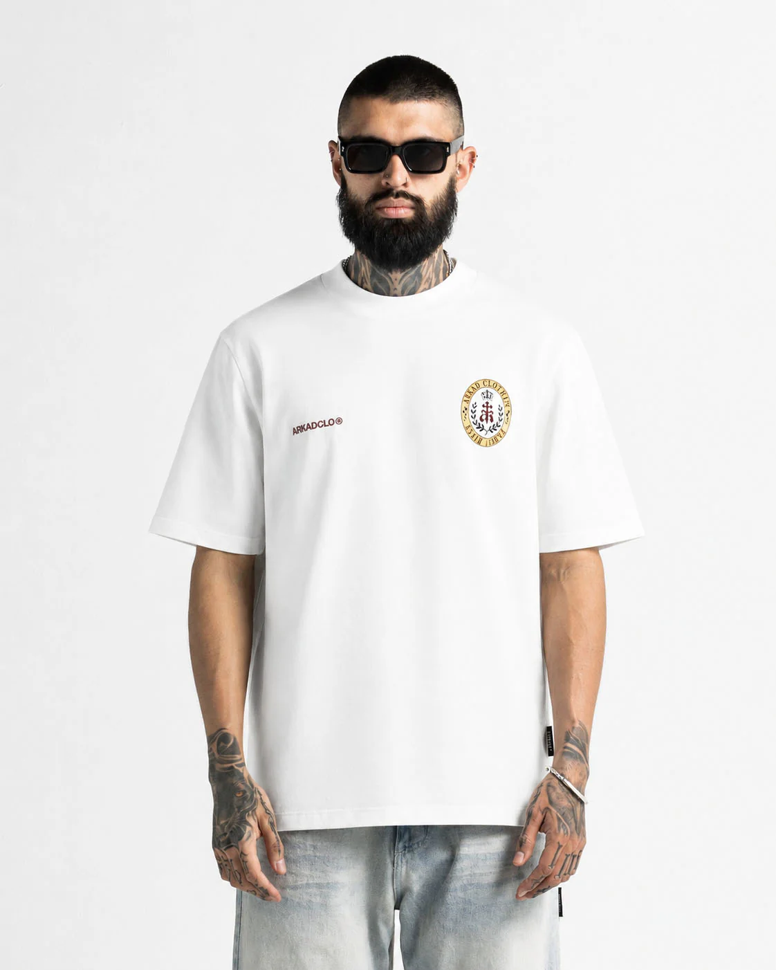 Tshirt Regular Fit Blanca Logo Colores - Image 2