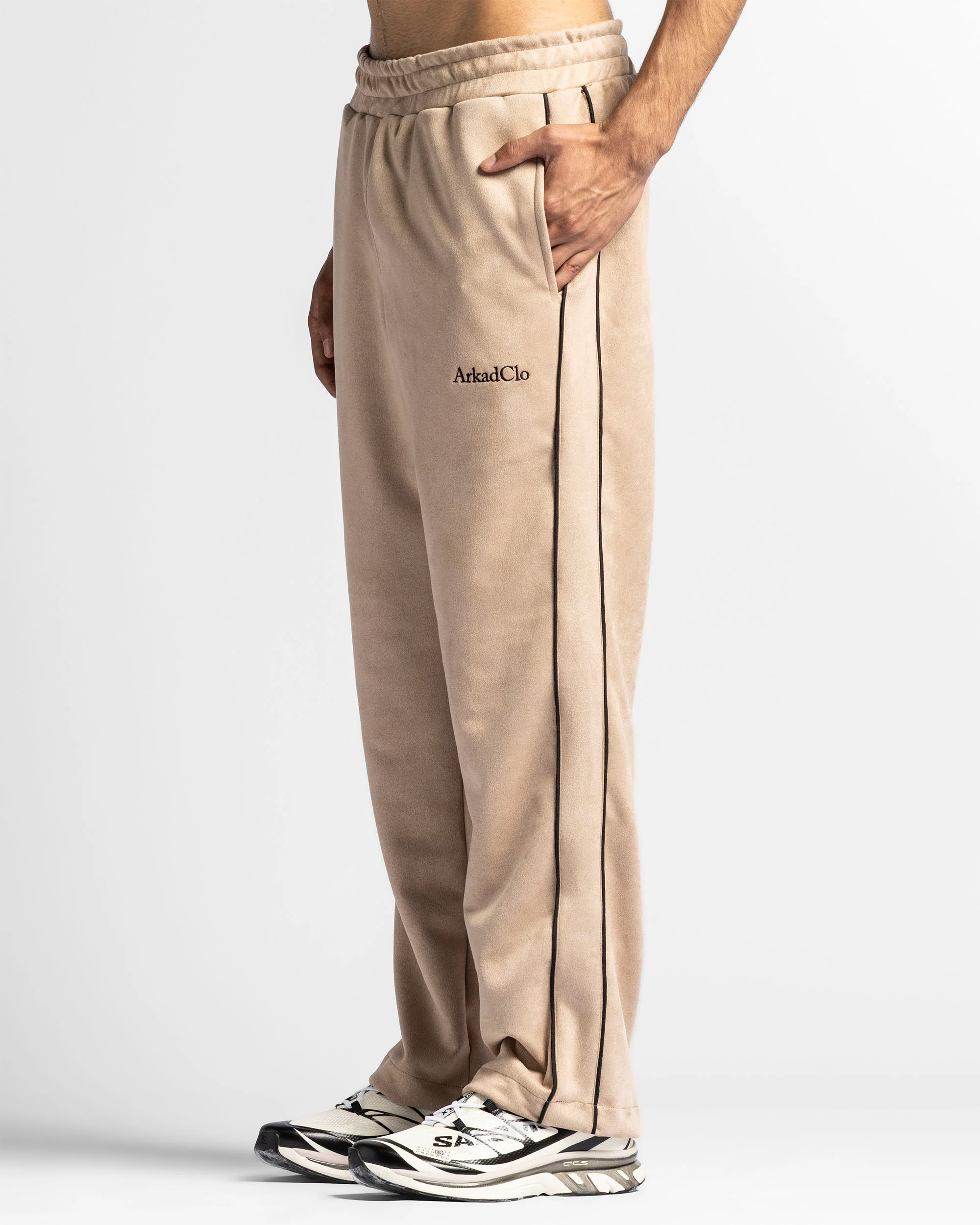 Velvet Trackpant Caqui