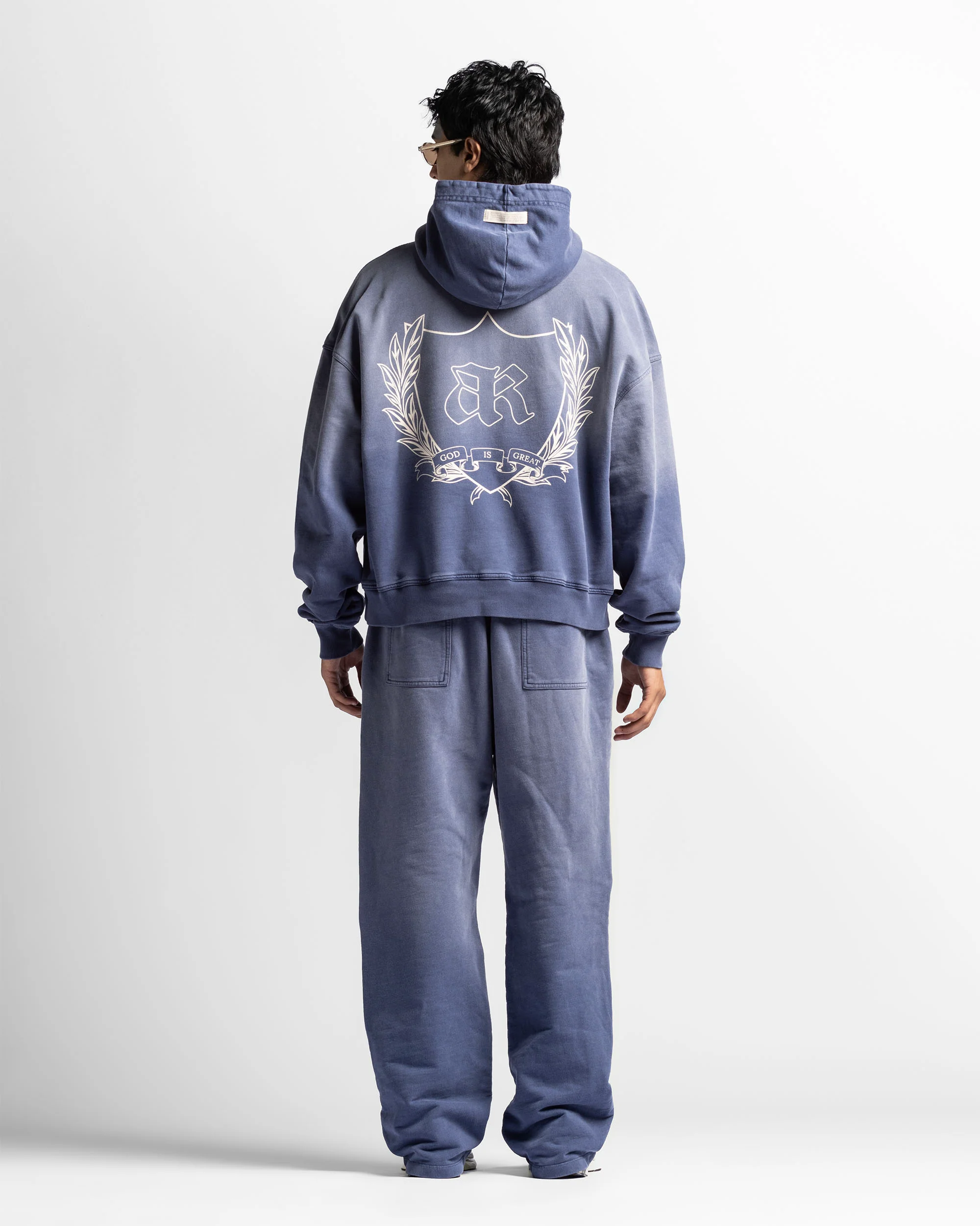 Washed Blue Hoodie - Image 7