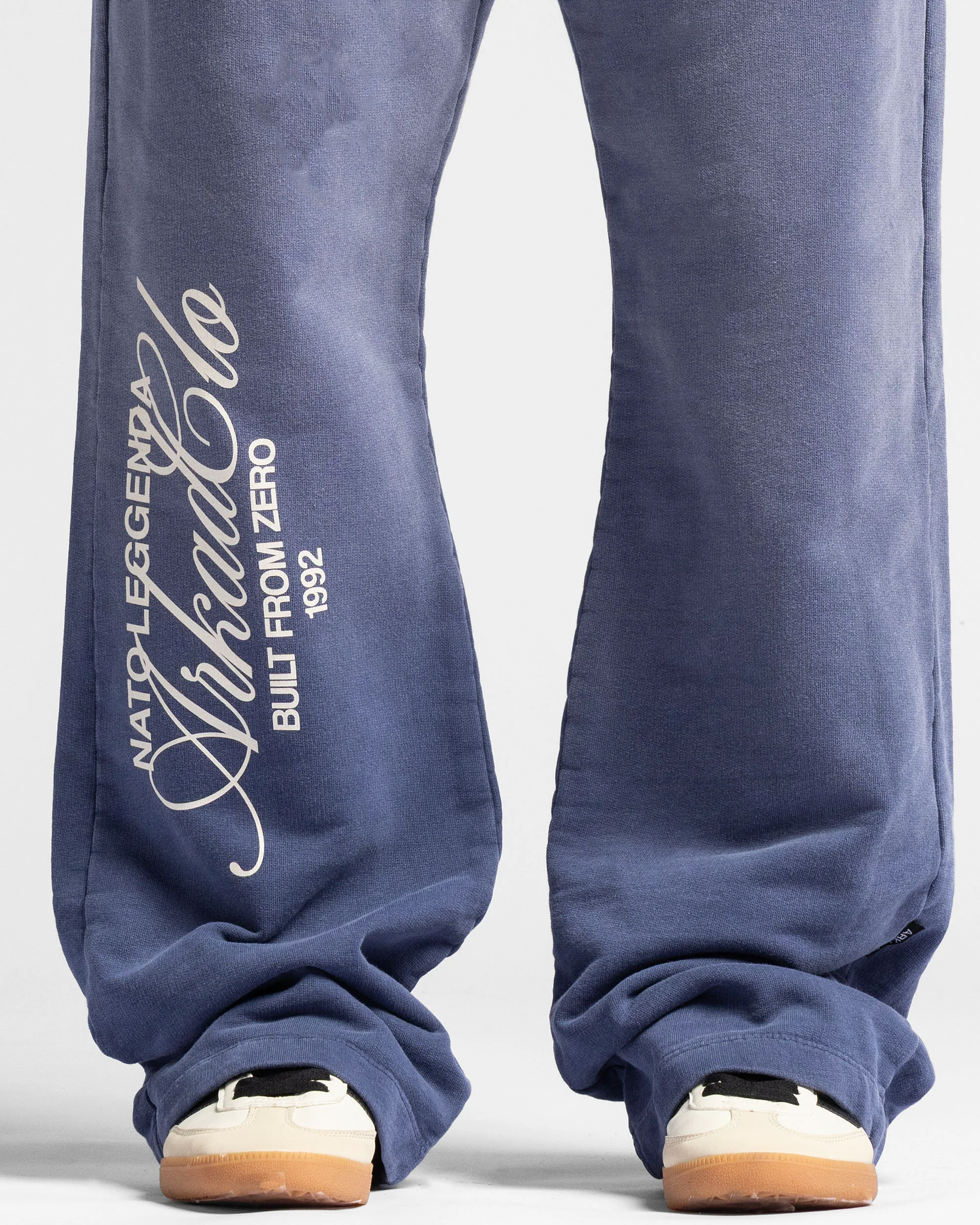Washed Blue Sweatpant - Unisex - Image 7
