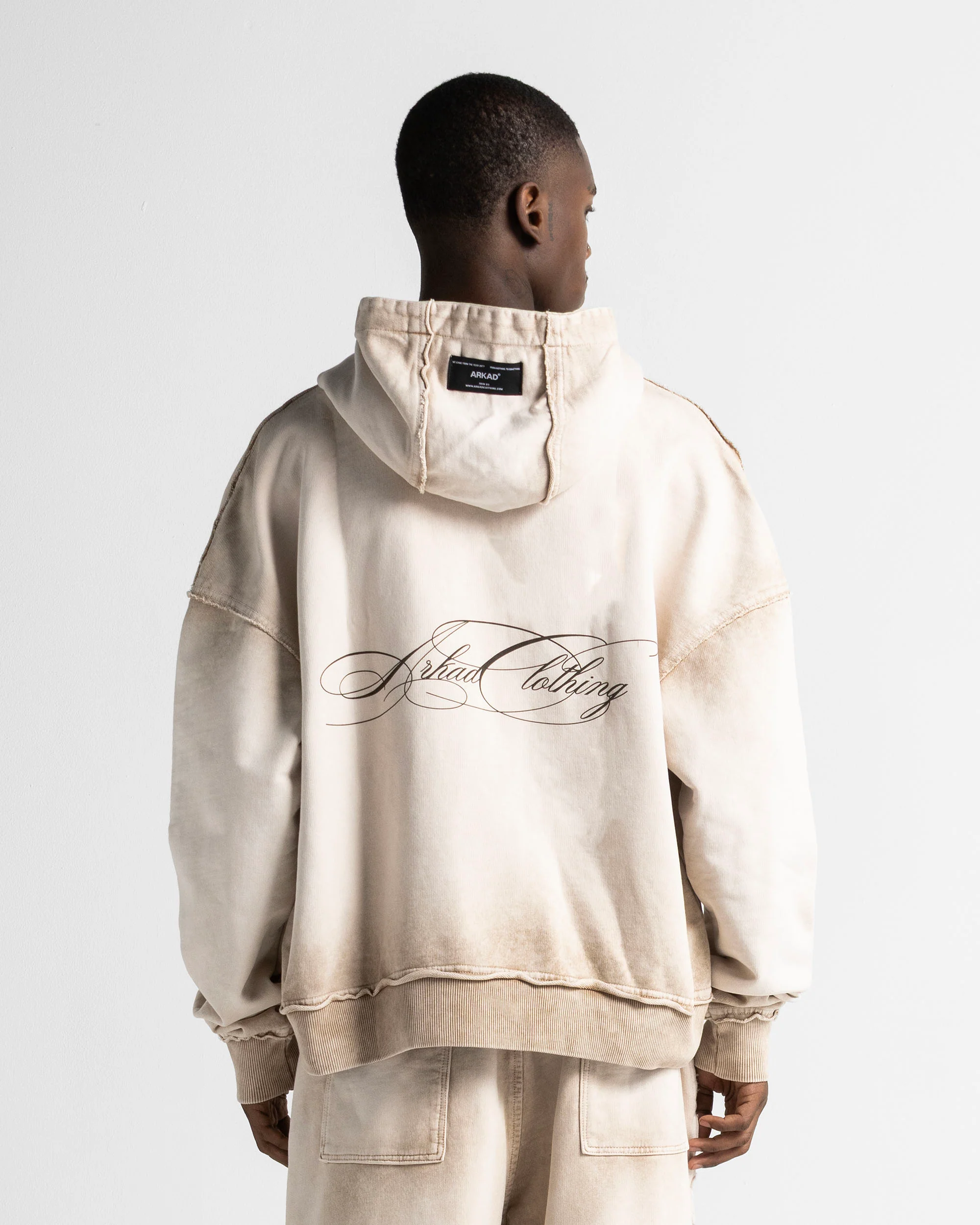 Washed Hoodie Sand