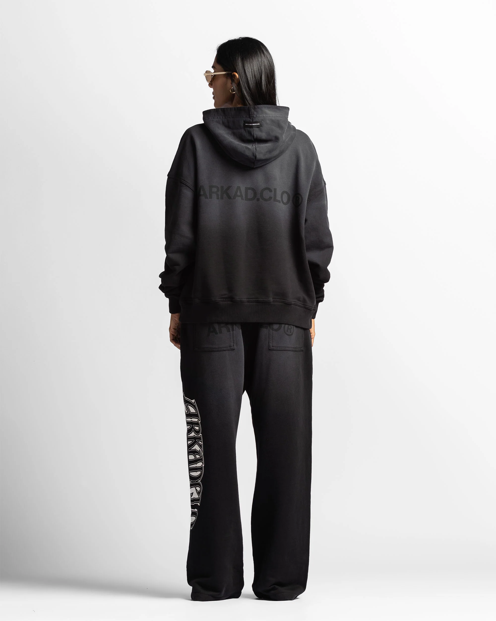 Washed Sweatpant Negra - Unisex - Image 6
