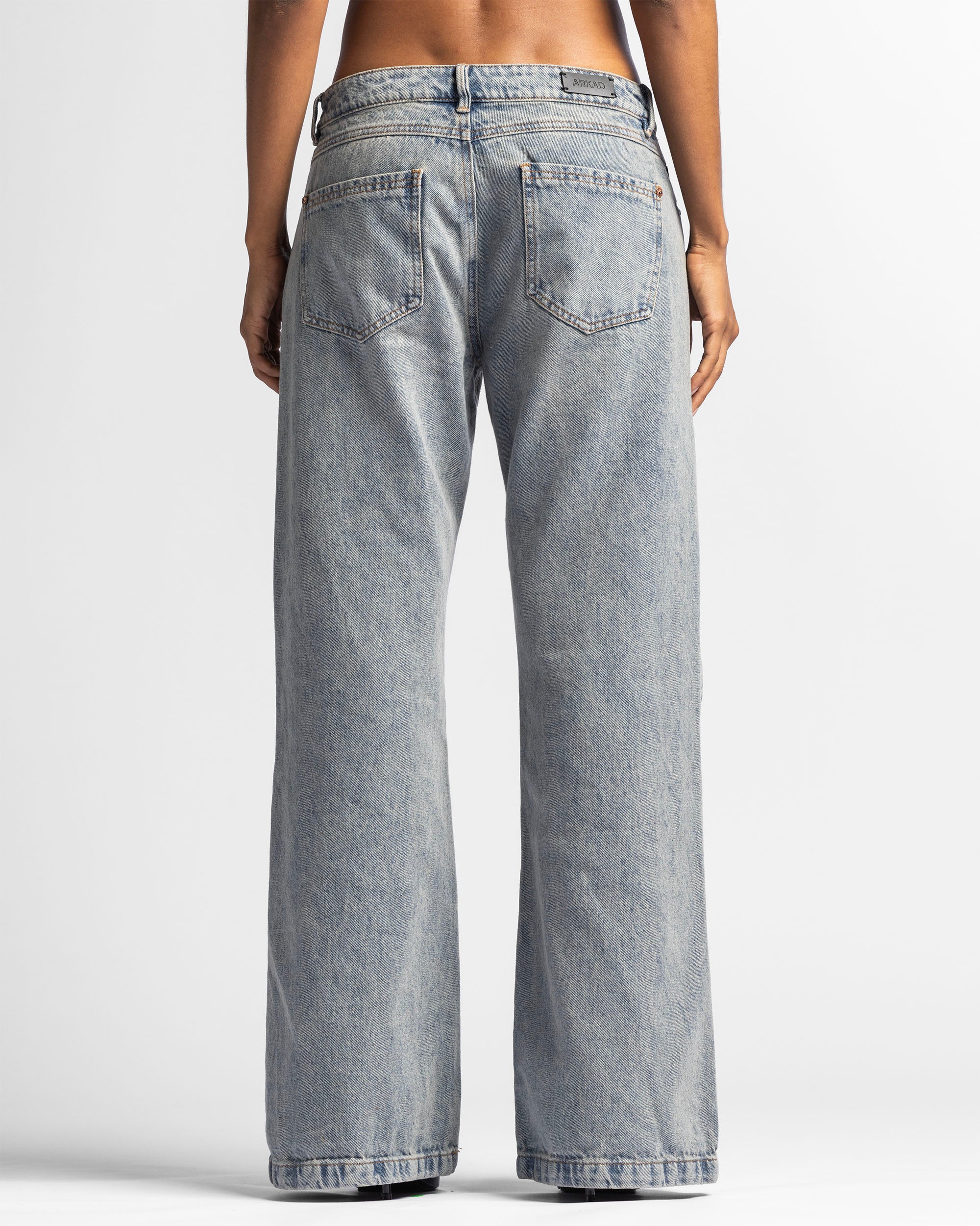 Washed Jean Azul Mujer - Image 3