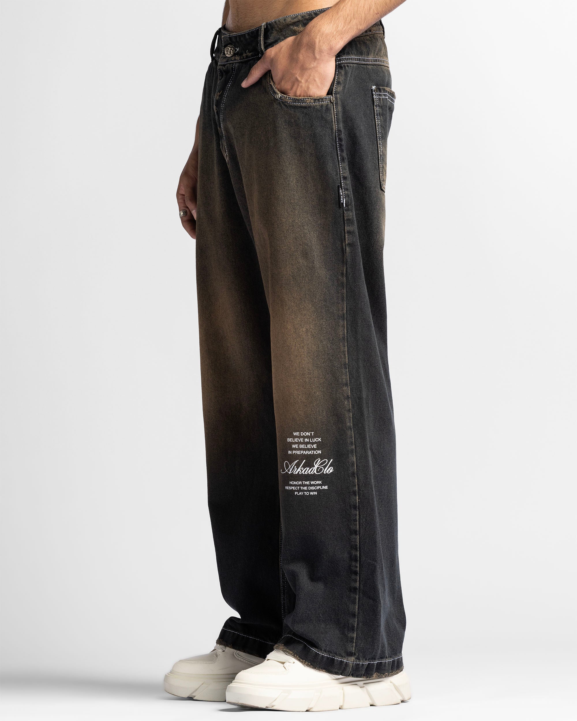 Washed Jean Dirty Oscuro - Image 3