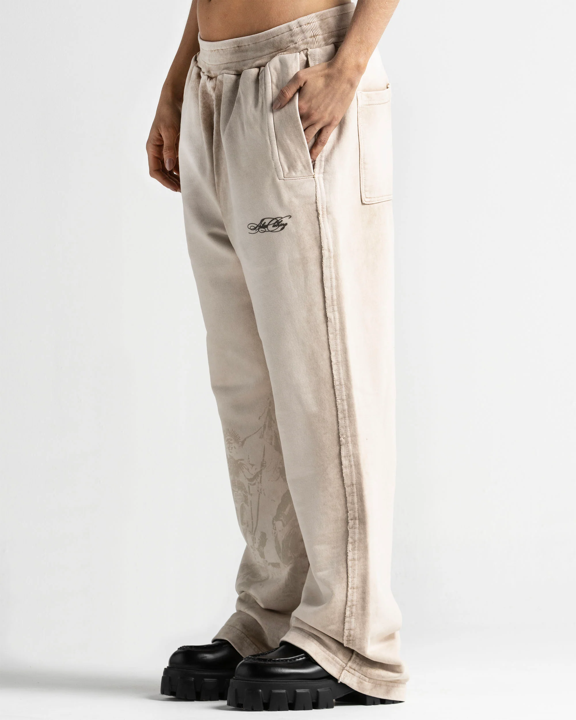 Washed Sweatpant Sand - Unisex - Image 4