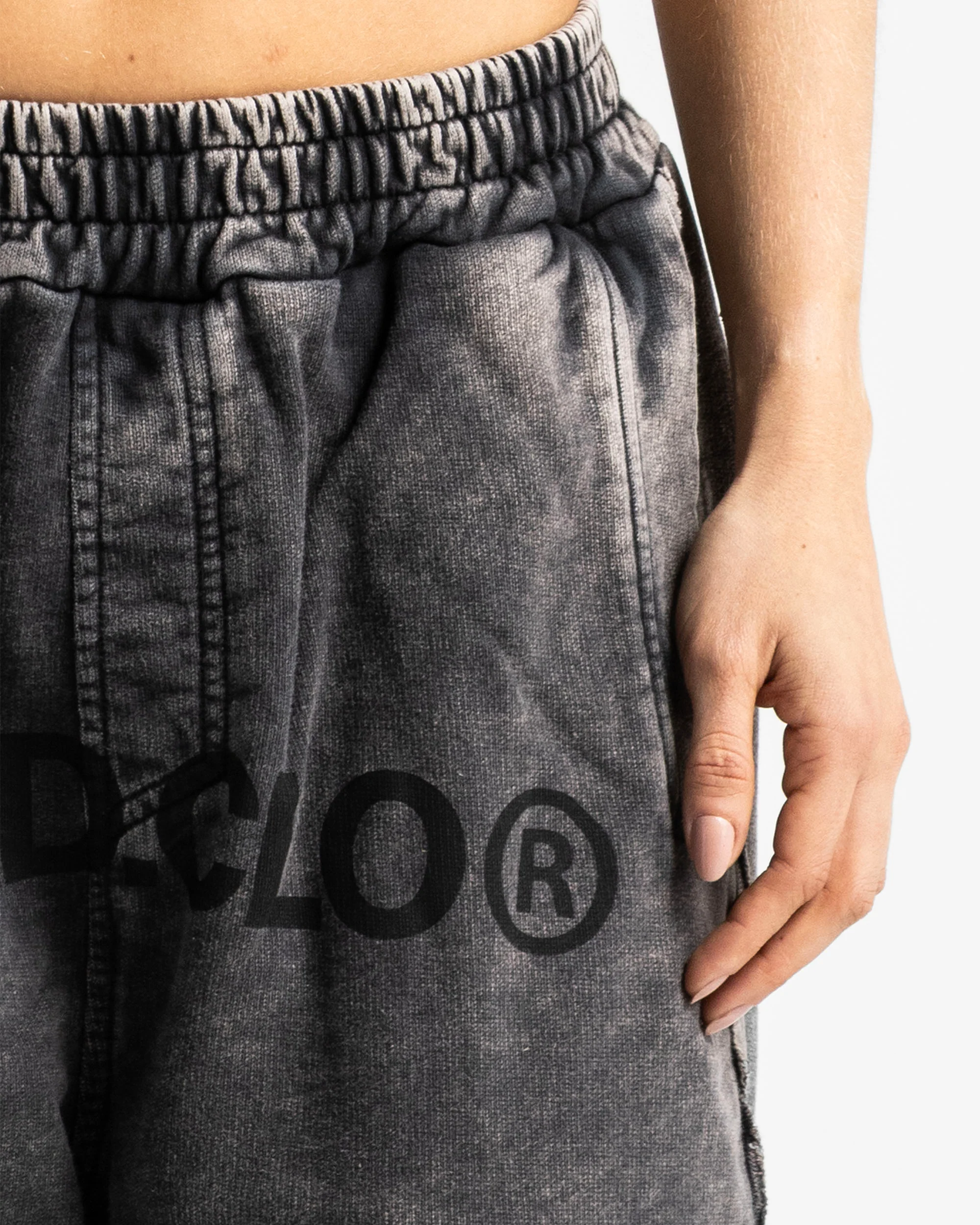 Washed Sweatpant Family Negra - Unisex - Image 8