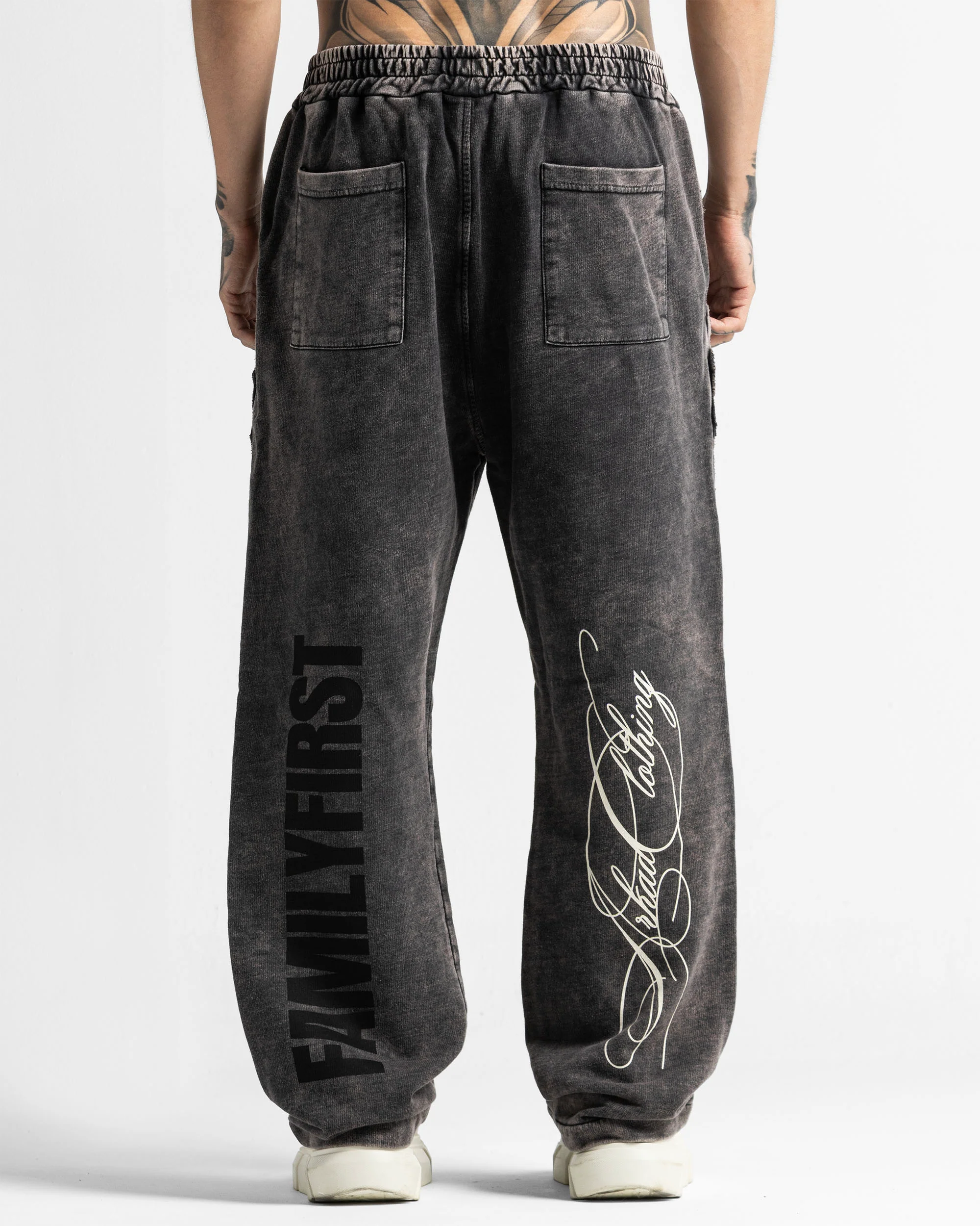 Washed Sweatpant Family Negra - Image 3