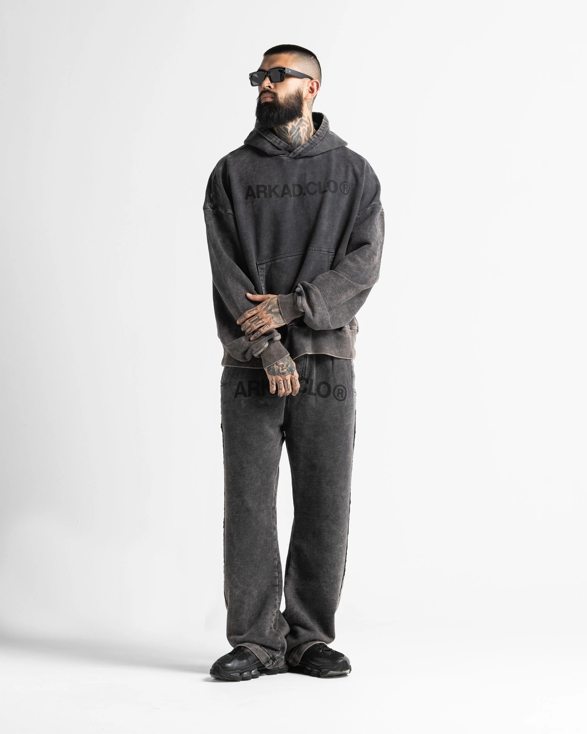 Washed Sweatpant Family Negra - Image 5
