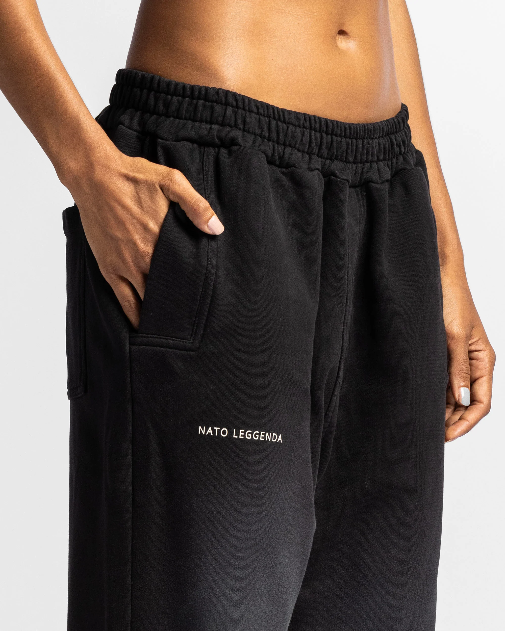 Washed Sweatpant Negra - Unisex - Image 10