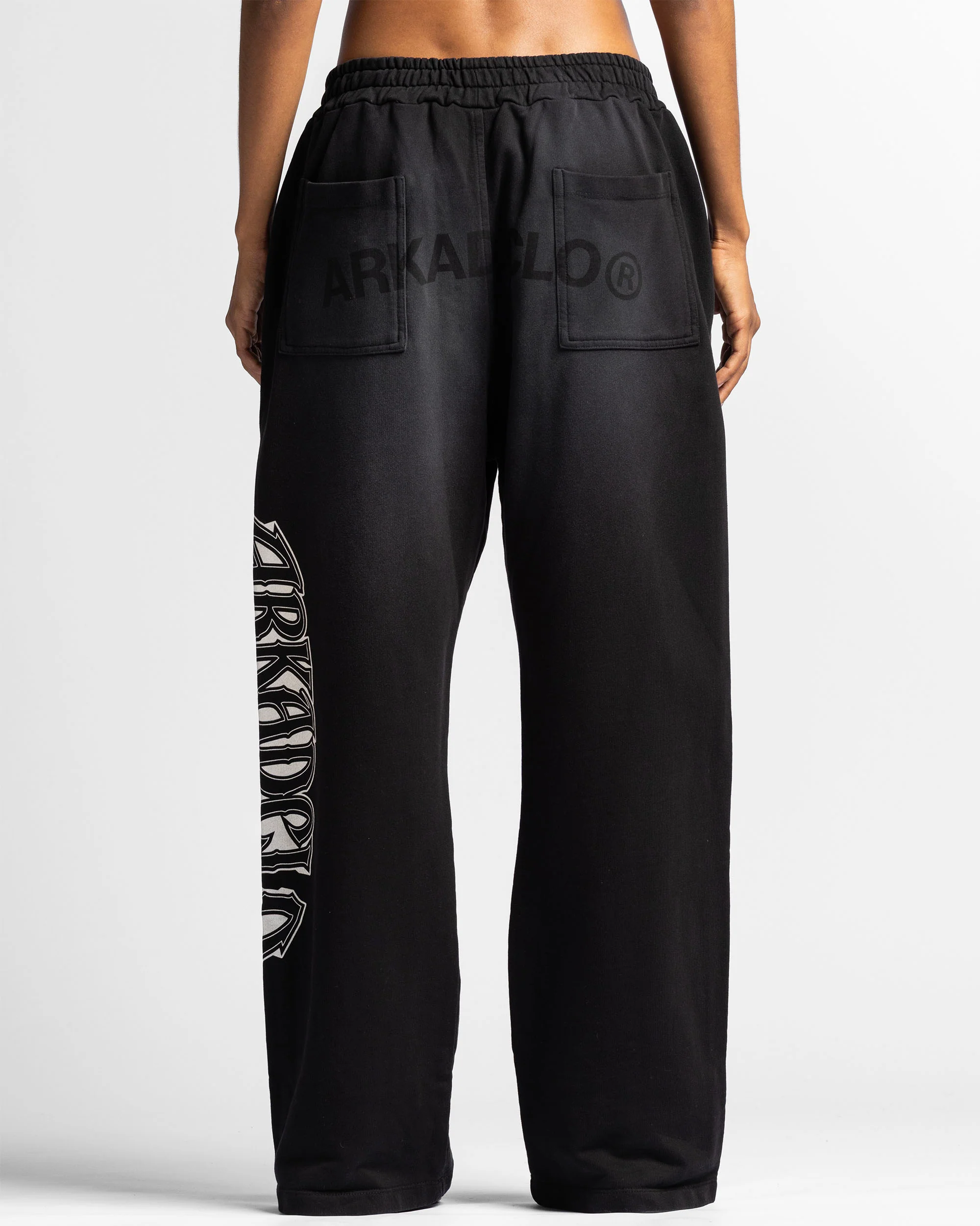 Washed Sweatpant Negra - Unisex - Image 5