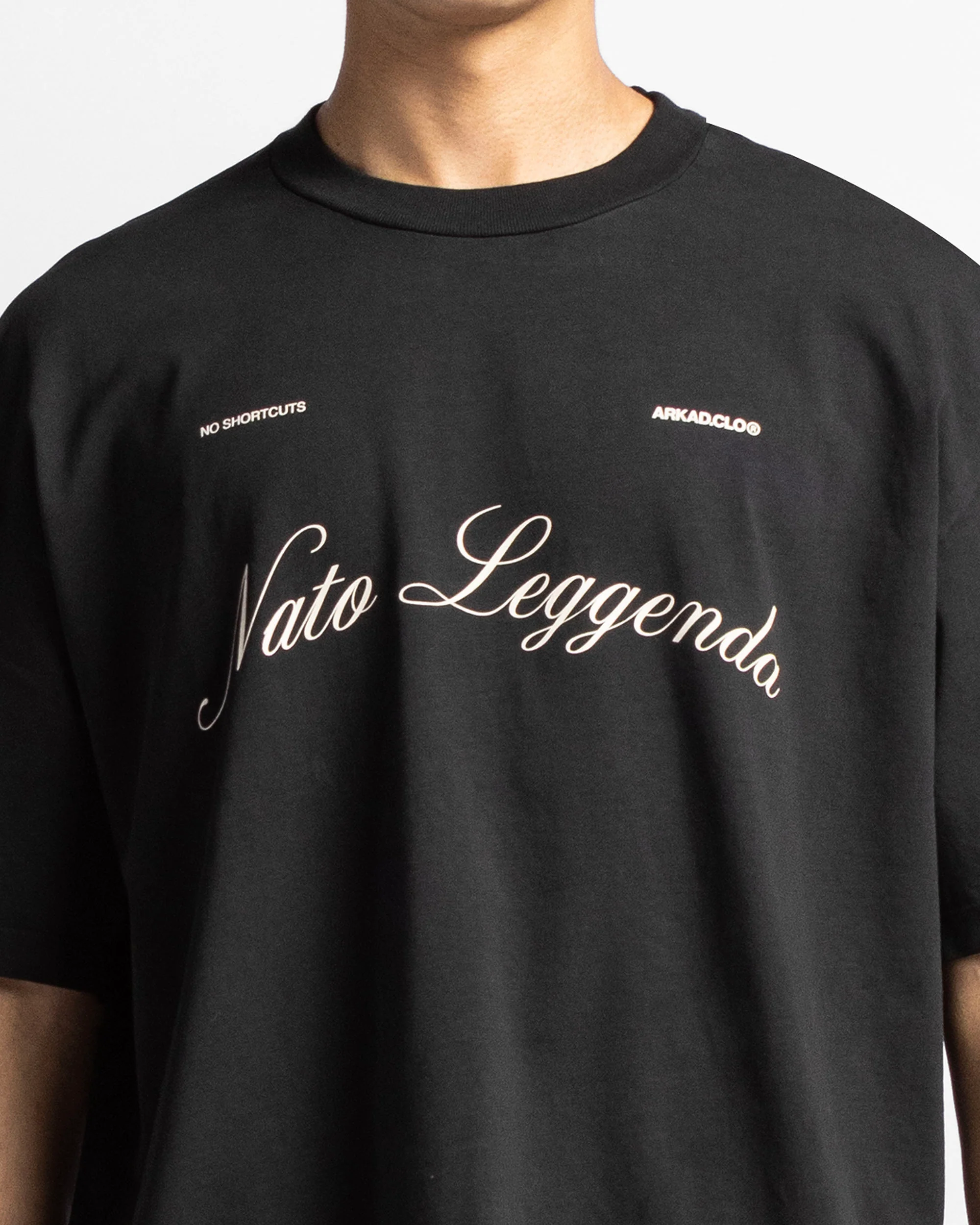 Washed Tshirt Oversize Negra Trophy - Image 7