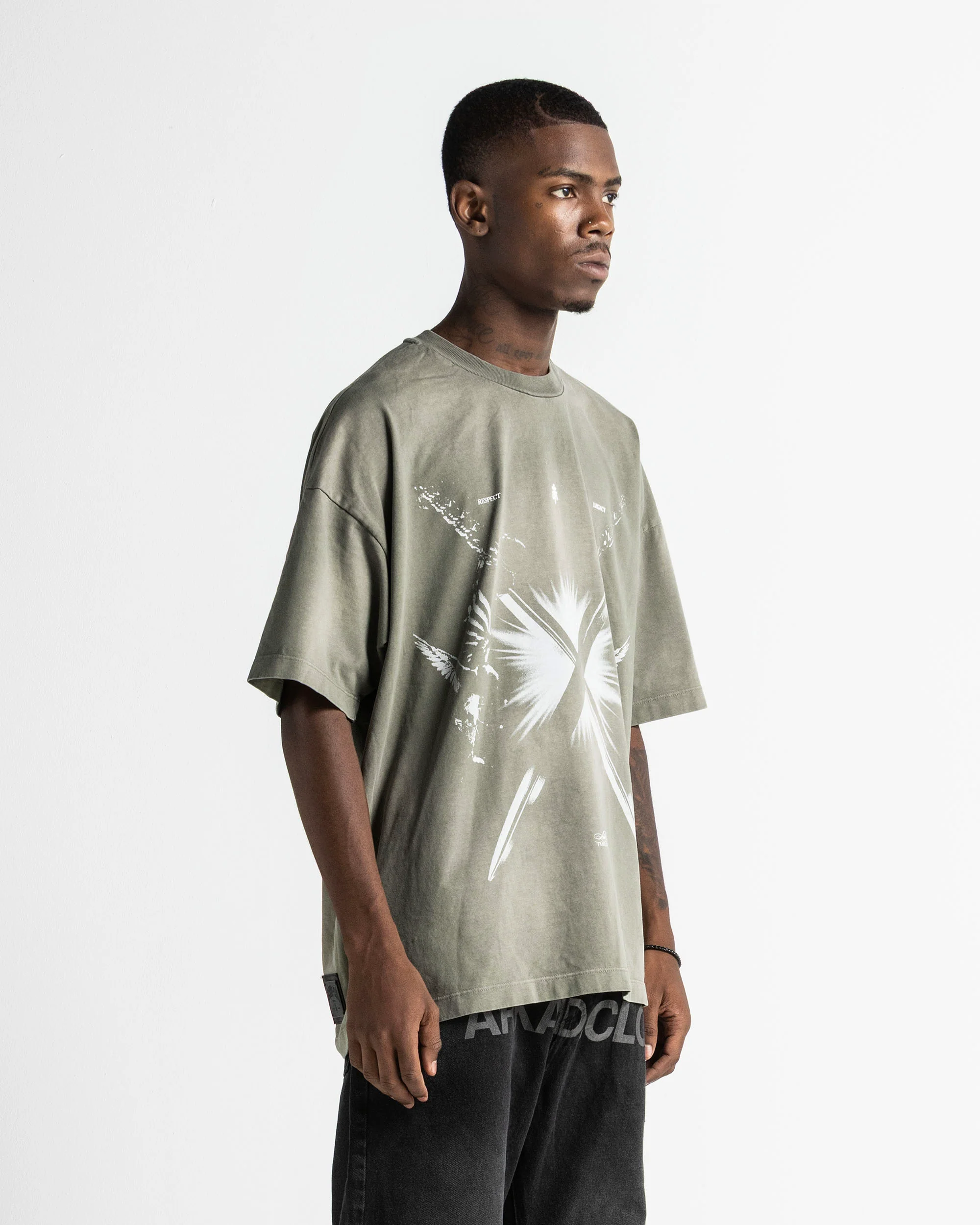 Washed Tshirt Verde Arkad Clo - Image 3