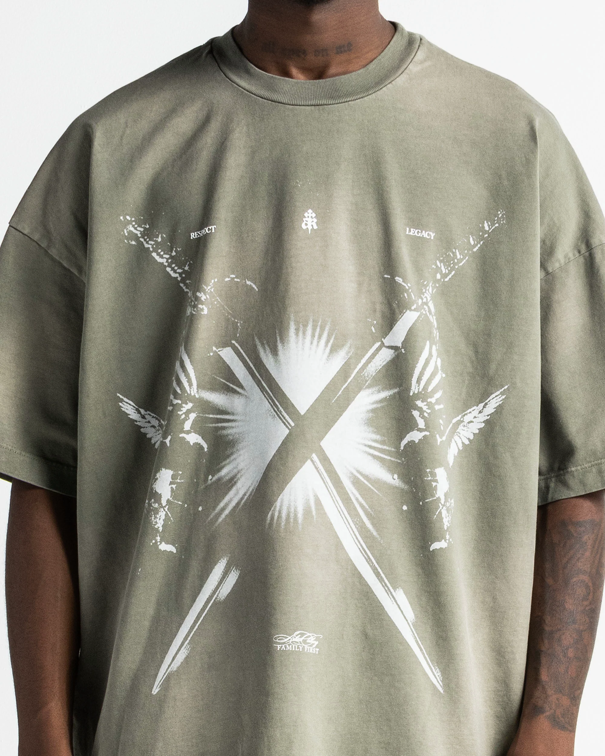 Washed Tshirt Verde Arkad Clo - Image 5