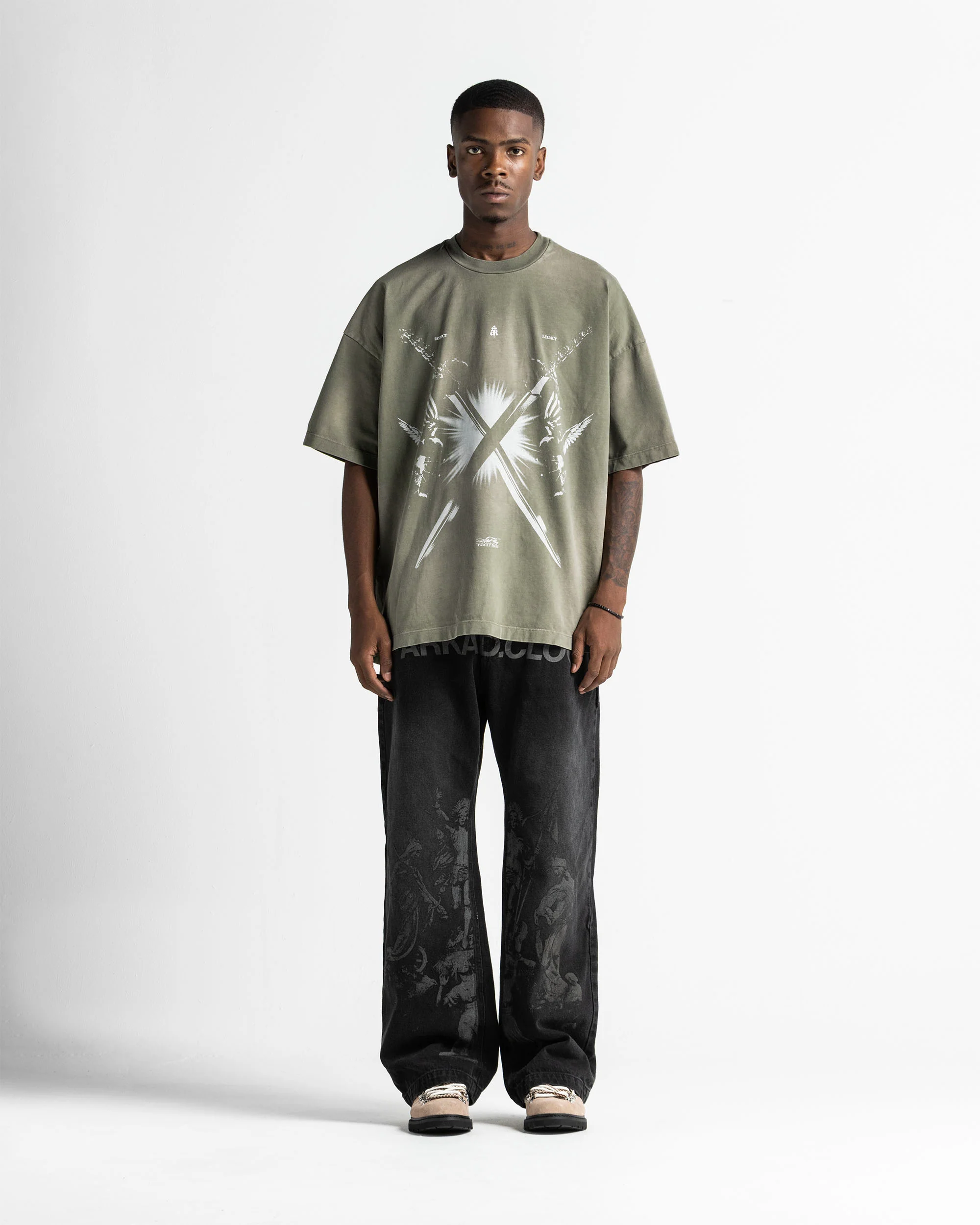 Washed Tshirt Verde Arkad Clo - Image 7